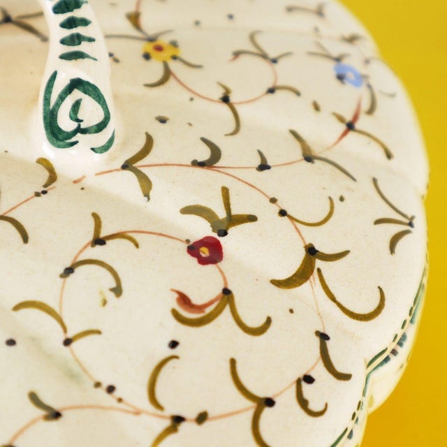 Ceramic Box Centerpiece, Early 1900s For Sale - Image 6 of 11