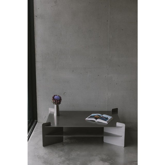 Bali Stainless Steel Coffee Table by Zincutec Dimensions: W 100 x D 62 x H 33 cm Materials: Stainless steel The “Bali...
