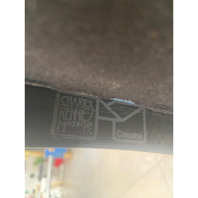 Argyle Chairs by C.R. Mackintosh for Cassina, 1970s, Set of 2 For Sale - Image 11 of 12