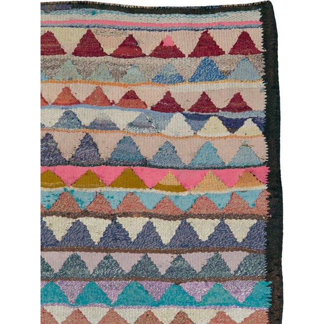 Galerie Shabab Collection Mid-20th Century Persian Flatweave Kilim Rug For Sale - Image 4 of 4