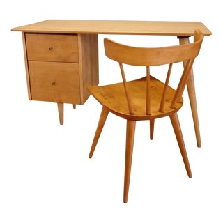 1950s McCobb Desk and Chair - Set of 2 For Sale