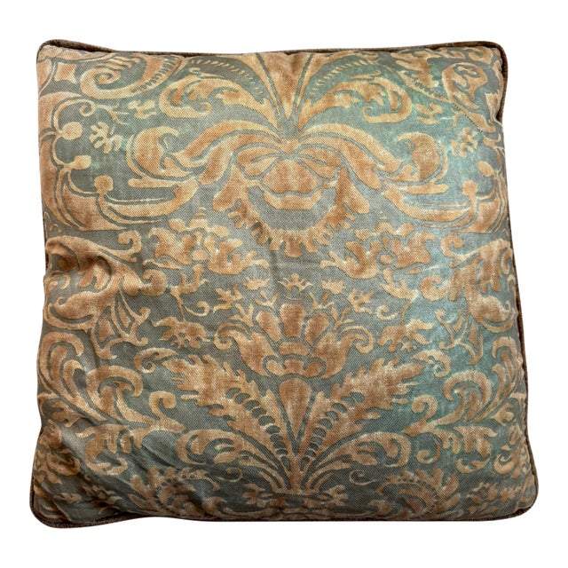 Italian Vintage Fortuney Pillow For Sale