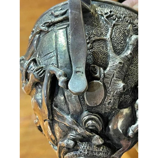 Silver Cup, Naples, Italy, Early 20th Century For Sale - Image 3 of 6