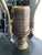 Visual Comfort Late 20th Century Visual Comfort Caramel Glazed Ceramic Table Lamps – Pair on Black Wood Bases For Sale - Image 4 of 10
