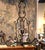 Metal Late 20th Century French Hand-Forged Polished Iron Six-Light Rooster Chandelier For Sale - Image 7 of 8