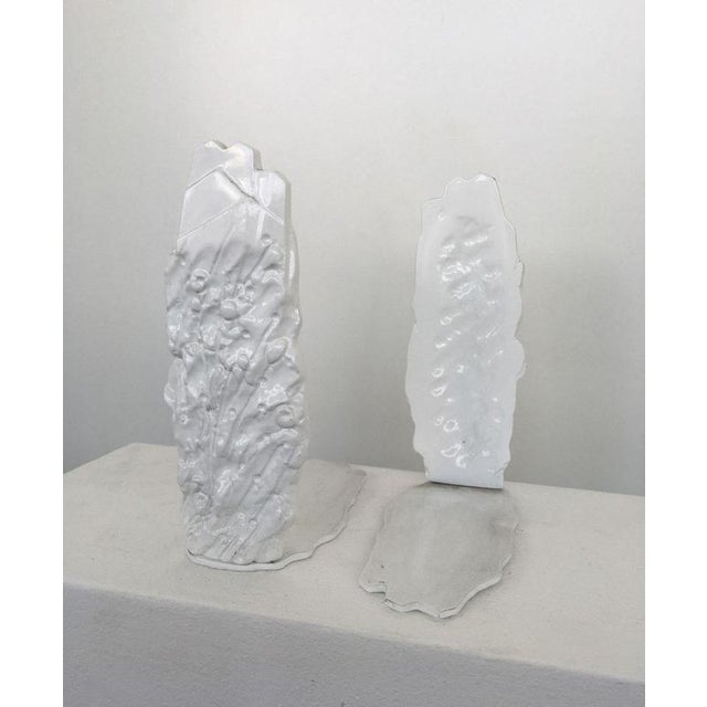 Postmodern Bronze Abstract Sculptures by Graziano Pompili, Italy, 1980s, Set of 2 For Sale - Image 3 of 18