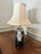 Vintage Blue & White Table Lamp For Sale - Image 15 of 15