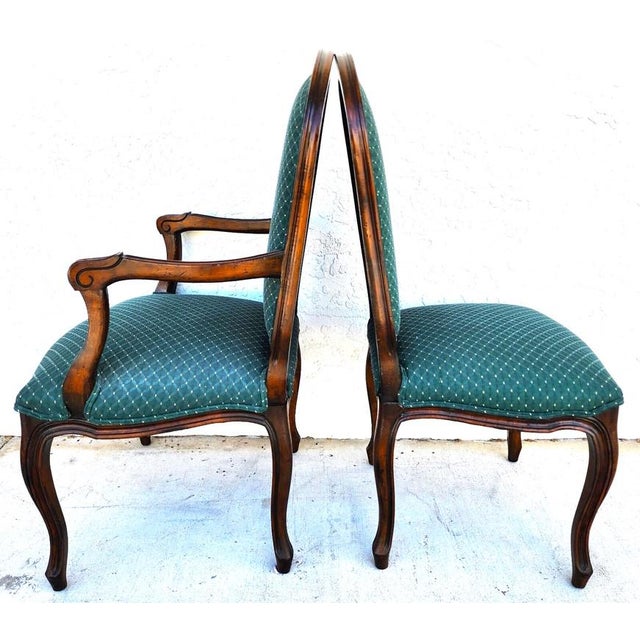 Antique French Dining Chairs Walnut Set of 6 Chairish