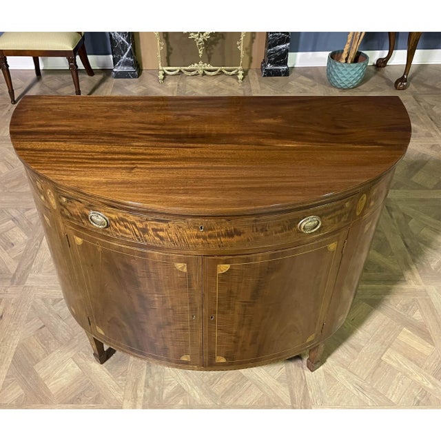 1960s Vintage Potthast Demi Lune Cabinet For Sale - Image 12 of 12