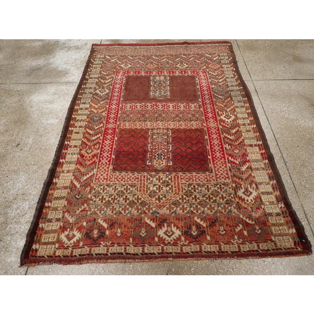 Galerie Shabab Collection Early 20th Century Central Asian Bokhara Rug For Sale - Image 4 of 10