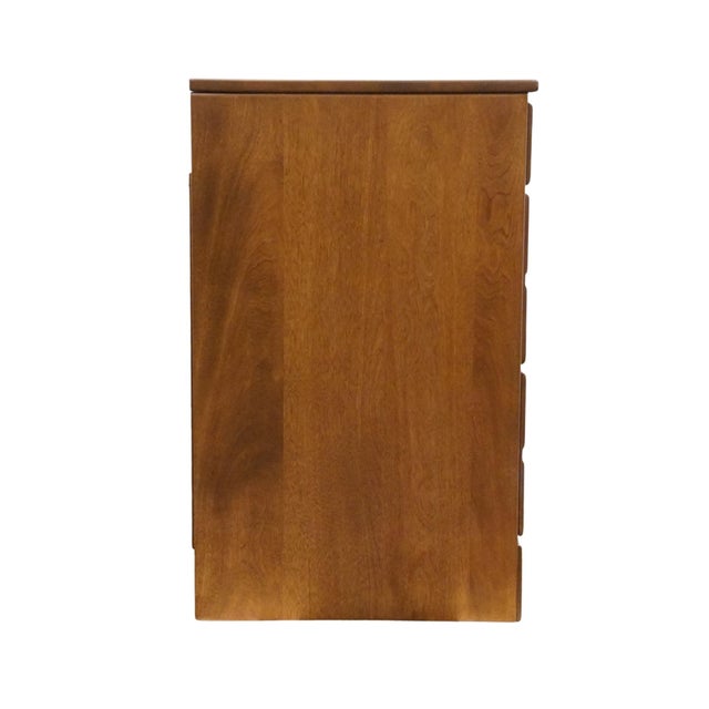 Ethan Allen / Baumritter Heirloom Nutmeg Maple CRP Custom Room Plan 48" Student Desk 665 For Sale - Image 12 of 13