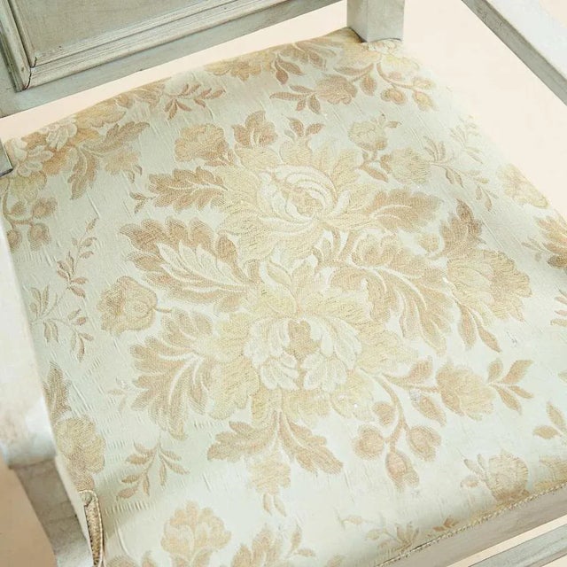 Set of Vintage Mint Green Chairs For Sale - Image 6 of 7