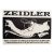 Hans Joachim Zeidler (Born 1935), Galerie Für Graphikfreunde Frankfurt, Exhibition Poster, Printed in German For Sale