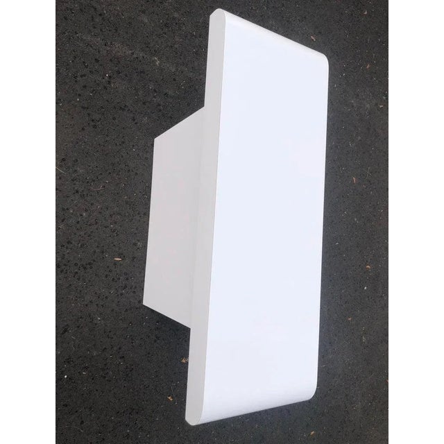 1980's Post Modern White Console Table For Sale - Image 12 of 13