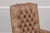 Animal Skin Lexington Tufted Leather Executive Desk Chair For Sale - Image 7 of 15