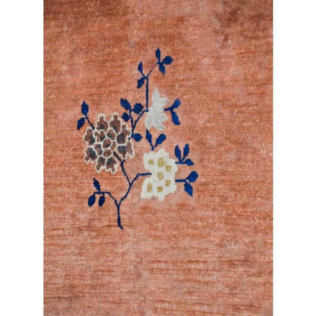 1900 - 1909 Early 20th Century Chinese Mandarin Rug For Sale - Image 5 of 12