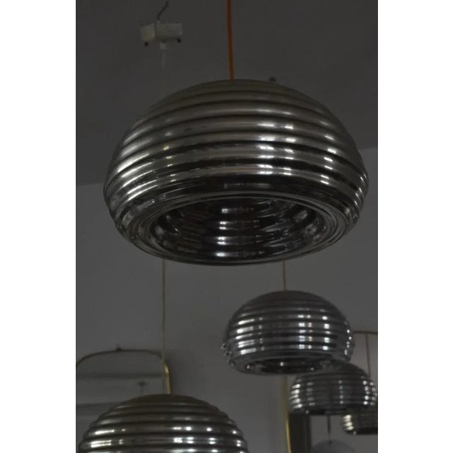 Pendant Lights by Achille and Pier Giacomo Castiglioni, 1964, Set of 5 For Sale - Image 4 of 6