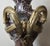 Lavender Pair Early 20th C. Louis XVI Style Mottled Lavender Marble and Gilt Bronze Ormolu Covered Urns For Sale - Image 8 of 13