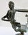 Metal Vintage Baroque Style Case Glass Bowl With Dual Figurative Metal Handles and Stand For Sale - Image 7 of 14