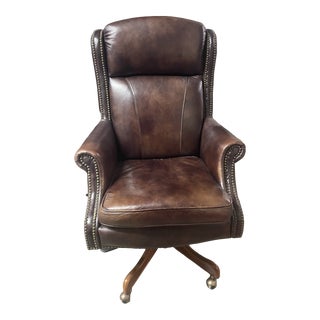 Hooker Furniture Merlin Executive Swivel Tilt Chair For Sale