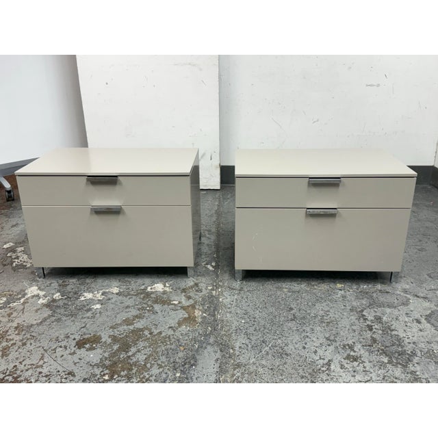 Design Plus Gallery presents a Pair of Everywhere Nightstands by Christian Werner for Ligne Roset. The two nightstands are...