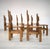 1970s Italian Brutalist Dining Chairs - Set of 7 For Sale - Image 5 of 15