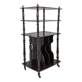 Napoleon III Style Cabinet in Wood and Bronze For Sale