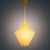 Yellow Cellulose Pendant Lamp by A.R.P and Rotaflex, 1970s For Sale - Image 10 of 10