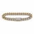 10k Yellow Gold 2-3/4 CTTW Natural Diamond Link Bracelet, 7 In For Sale In Atlanta - Image 6 of 6