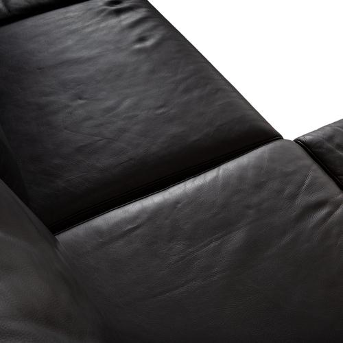 Dark Brown Leather Sofa from Ewald Schillig For Sale - Image 5 of 13