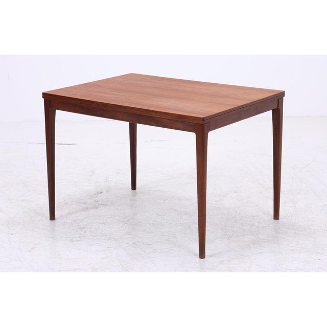 Mid-Century Danish Teak Extendable Dining Table For Sale - Image 14 of 15