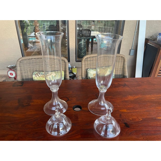Mid Century Apothecary Bon Bon Dish Clear Glass Footed Lidded Canisters ...