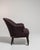 1880-1889 France Deep Aubergine Plum Tufted Barrel-Back Accent Chair For Sale - Image 4 of 11