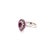 Contemporary Roshe Jewels Ruby Ring With Pink Sapphire and Diamond White Gold Engagement Ring, Size 7 For Sale - Image 3 of 9