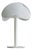 Vintage Italian Perforated Metal Table Lamp with Acrylic Diffuser For Sale