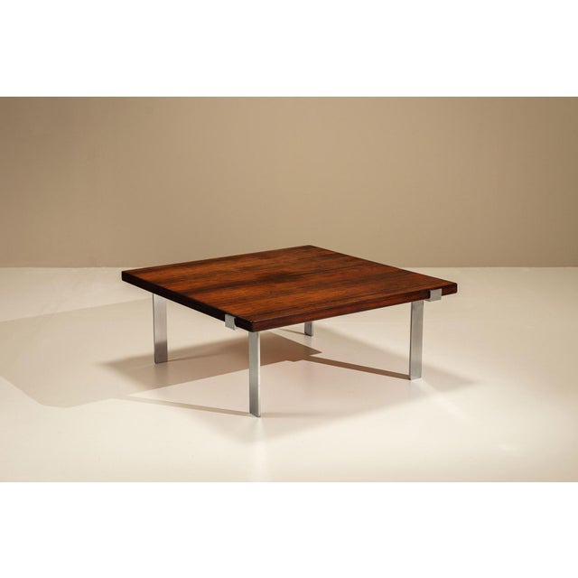 Mid-Century Modern Mod. ML188 Coffee Table by Illum Wikkelso for A/S Mikael Laursen, Denmark, 1966 For Sale - Image 3 of 11
