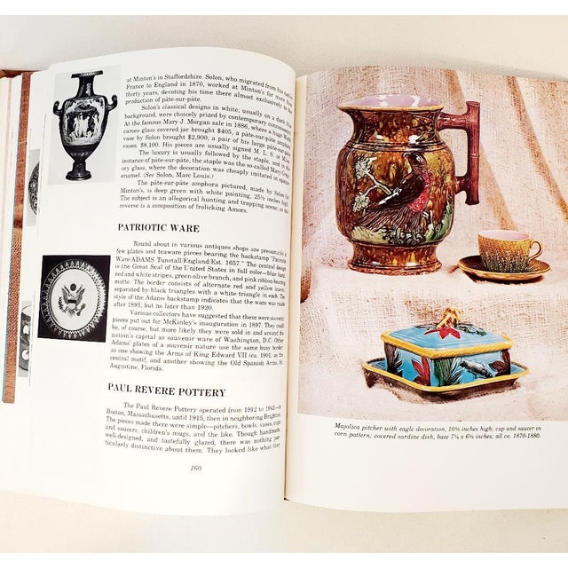 Mid-Century Modern Vintage Collectible Ceramics Hardcover Book For Sale - Image 3 of 8