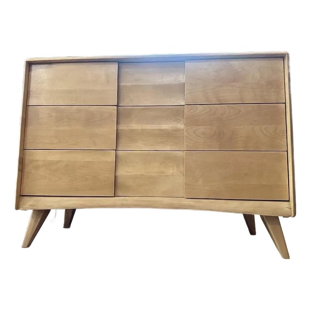 1950s Mid Century Heywood Wakefield Lowboy From the ‘Trophy” Series For Sale