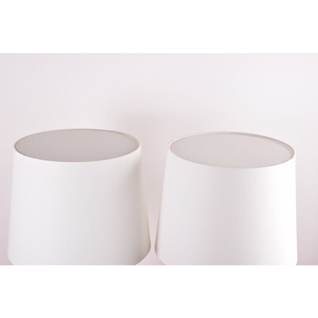 Danish Modern Ceramic Table Lamps by Einar Johansen for Søholm, 1960s, Set of 2 For Sale - Image 10 of 12
