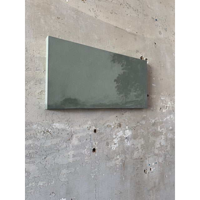 Contemporary Landscape Painting on Canvas Panel For Sale - Image 3 of 8