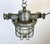 Industrial Cast Aluminium Cage Pendant Light, 1960s For Sale - Image 12 of 18