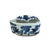 Tiny Small Blue White Oriental Bats Graphic Porcelain Container For Sale In San Francisco - Image 6 of 10