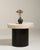 Contemporary Iron Side Table with Stone Top, Antique, China, Early 20th Century For Sale - Image 3 of 11