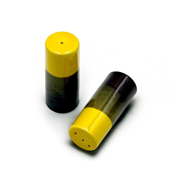 1970s Space Age Ceramic Condiment Set from Sic, Italy, 1970s, Set of 5 For Sale - Image 5 of 11