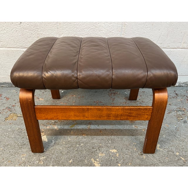 Mid 20th Century 'Orbit' Lounge Chair and Ottoman Designed by Ingmar Relling for Westnofa For Sale - Image 13 of 15