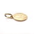 Vintage 1960s Italian 18k Virgin Mary Medallion, Religious Pendant For Sale - Image 4 of 12