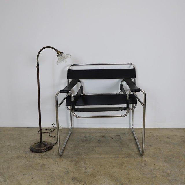 1940s 1940s Industrial Floor Lamp For Sale - Image 5 of 5