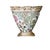 This is a contemporary, one-of-a-kind ceramic table lamp base, a studio original made in the United States, in a classical...