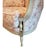 Pink Gorgeous 20th Century French Settee With New LoveShackFancy Linen Upholstery For Sale - Image 8 of 9
