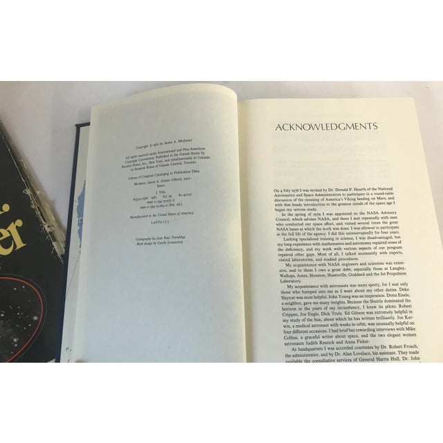 Vintage 1982 First Edition “ Space” Book by James Mitchner. For Sale In Dallas - Image 6 of 11